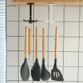 Kitchen Hook Multi-Purpose Hooks 360 Degrees Rotated Rotatable Rack For Organizer And Storage Spoon Hanger For Kitchen Gadgets_Allion Shop.