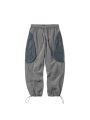 ENSHADOWER 20SS Techwear Metal Nylon Stitching Drawstring Loose Reflective Strips Pants Fashion Streetwear cyberpunk Darkwear. 