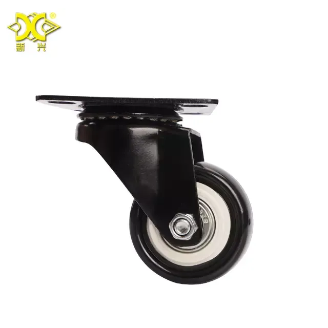 1%20Set%20(4%20Pis)%202%20Inch%20Heavy%20Duty%20Caster%20Wheels%20Polyurethane%20PU%20Rubber%20Swivel%20Casters%20With%20Top%20Plate%20&%20Strong%20Bearing%20Quite%20Mute%20Non%20Marking%20Locking%20System%20Casters%20Black%20Wheel%20-%20Image%203