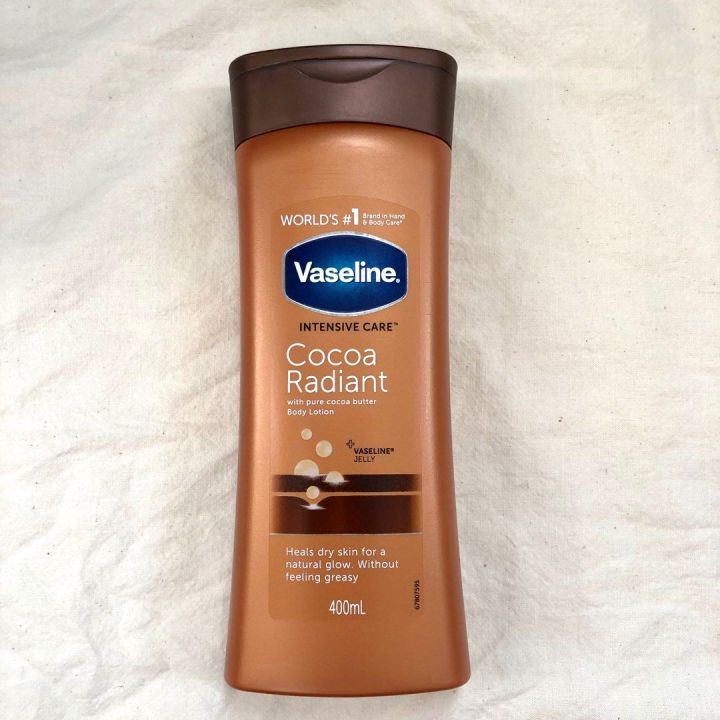 Vaseline Intensive Care Cocoa Radiant Lotion With Pure Cocoa Butter lotion 400 ml (POLAND)