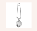 Tea infuser, stainless steel , from IKEA. 
