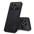 For Xiaomi Poco X6 case Wood Texture Canvas Hrad Shockproof Back Cover For Xiaomi Poco X6 Pro Back cover Phone Cases.