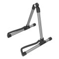 Foldable Guitar Stand Adjustable Metal Folding Instrument Stand For String Instr. 