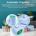 Automatic Watering System Timed Waterer Device Garden Terrace Drip Irrigation Kit for Potted Plants Vacation Watering. 