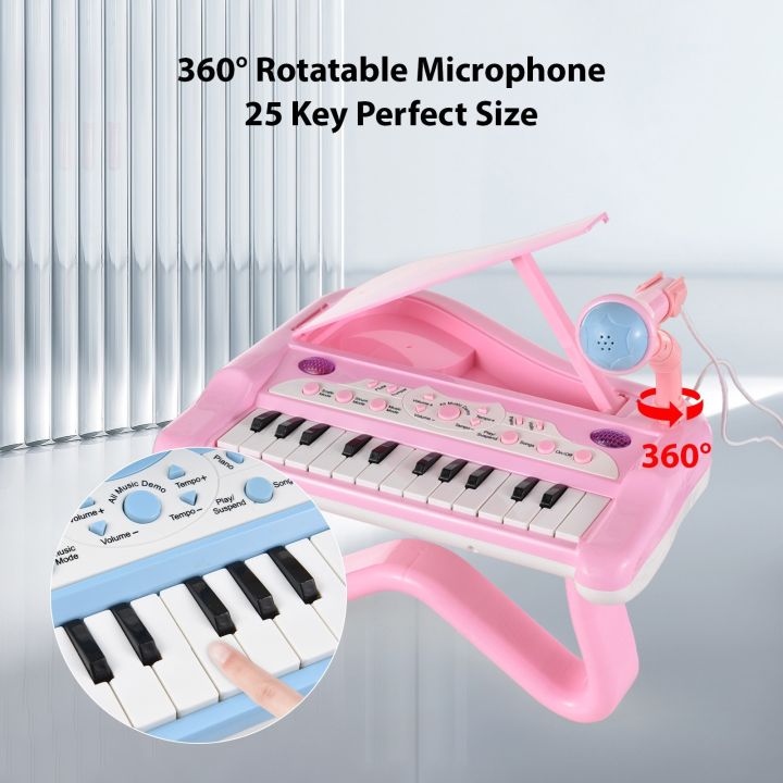 DJ201%2025-Key%20Electronic%20Keyboard:%20Mini%20Musical%20Instrument%20with%20Rotatable%20Microphone%20-%20Image%203