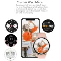 Bluetooth Call Smart Watch for Ladies Custom Dials Whatsapp Notification 1.39-inch Full Touch Round Screen Fitness Tracker. 