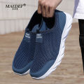 MAEDEF Sneakers Men Summer Casual Shoes Men Mesh Breathable Outdoor Non Slip Sports Shoe Slip on Loafers for Men Plus Size 38-46 KEEMEEUYZO. 