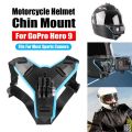 Motorcycle Helmet Chin Mount Holder Bracket for Mobile & GoPro.