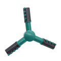 Garden Sprinklers Water Rotary Three Arm Water Sprinkler 360 Degree Automatic Rotating Water Sprinkler System Good effect and easy to use. 