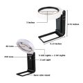 Magnifying-2 x magnifying glass-. 