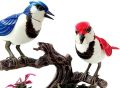 Beautiful Bird Toy Animal Model Sound Voice Bird Baby Kids Toy (Multicolor).