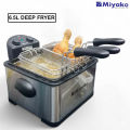 Miyako 6.5L Big Size MDF-601B-65L Deep Fryer-2000 Watt. 
