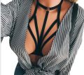 Elastic Cage Bra Strappy Halter Harness strap Bra Female Underwear Women Shoulder Elastic Strap Bra Accessries.