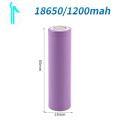 SR DREAM18650 Lithium-ion Rechargeable Battery 3.7V 1200mAh -Multi colour. 