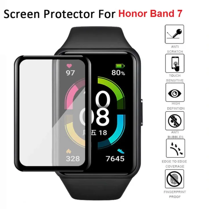 Honor%20Band%207%20Smartwatch%20Plastic%20Full%20Coverage%20HD%20Clear%203D%20Curved%20Edge%20Screen%20Protector%20For%20Smartwatch%20-%20Image%205