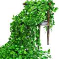 Artificial Hanging Green Plant Leaf Decoration Home Window Wall Creepers - Home Decoration Item. 