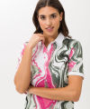 Ladies/Women  all-over Print Polo T-Shirt. 