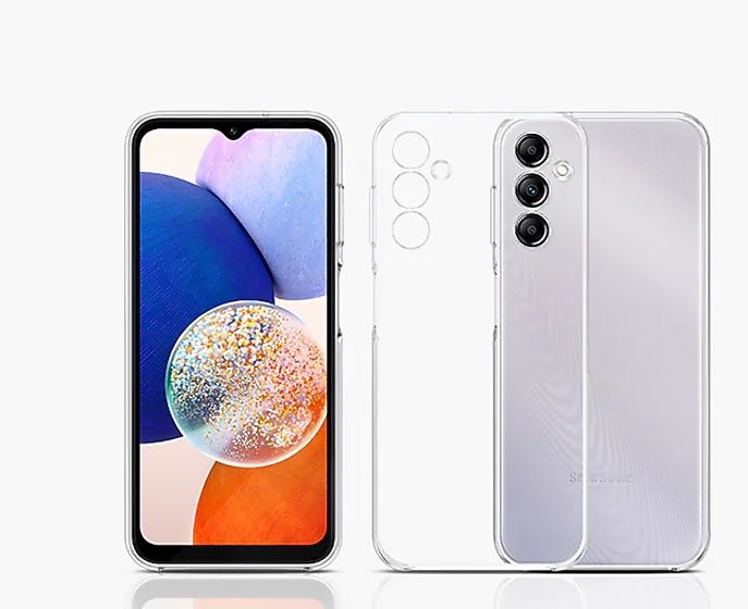 Samsung Galaxy a15 Transparent Soft Flexible Clear TPU Back Case Cover