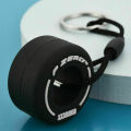 01 Pcs F1 Racing Car Rubber Tire Keychain Key ring Gift Mini Souvenir Gift. 