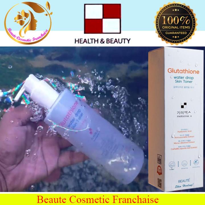 glutathione water drop skin toner BEAUTE MELASMA-X GLUTATHIONE WATER DROP SKIN TONER 260ML