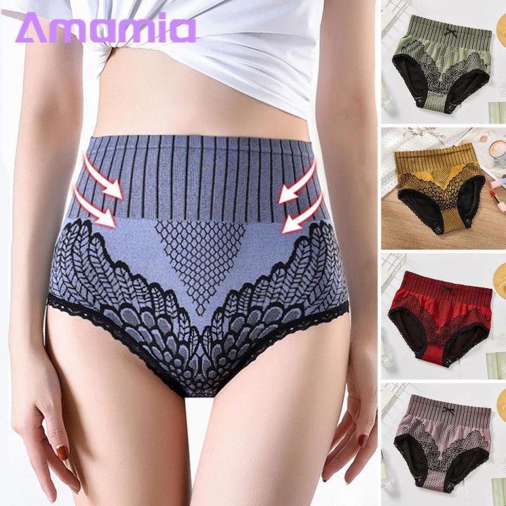 Amamia Panties Elastic Sweat Absorption Women Underpants