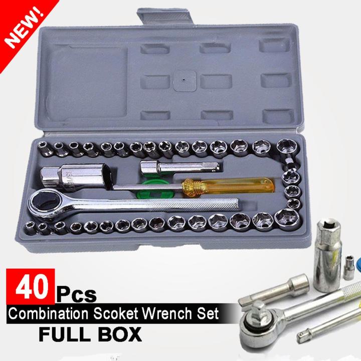 40%20Pcs%20Combination%20Socket%20Wrench%20Set%20With%20Box%20-%20Silver%20-%20Image%204