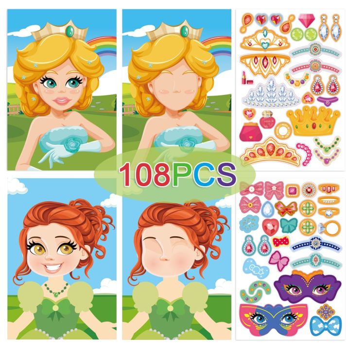 Fun%20Diy%20Child%20Sticker%20Dress-up%20Game%20Cartoon%20Animal%20Face%20Change%20Sticker%20Book%20Color%20Cognitive%20Puzzle%20Toy%20Baby%20Early%20Education%20Gift%20-%20Image%204