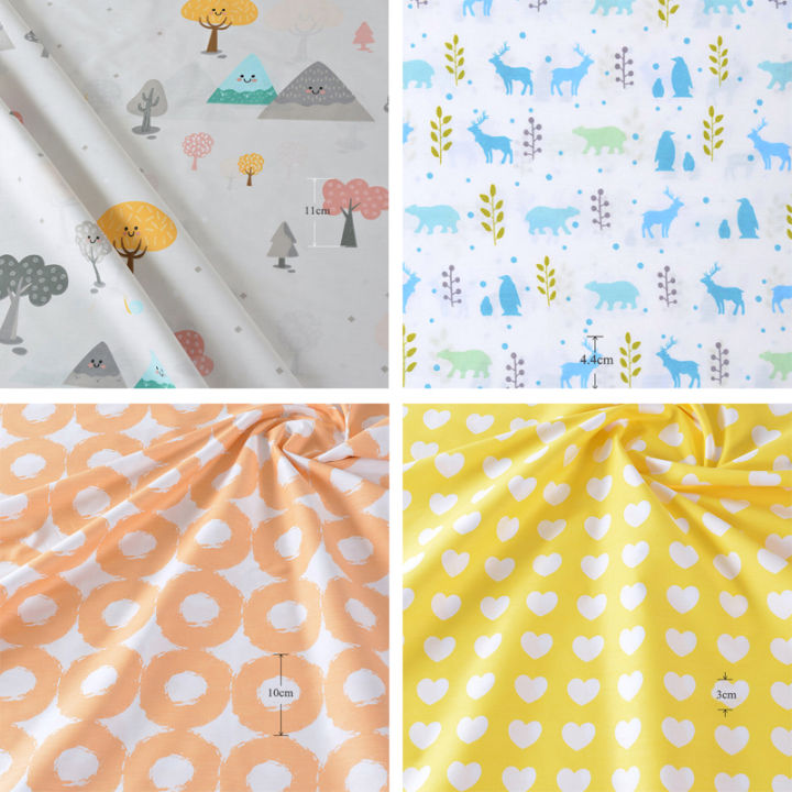 2.35m Wide Cotton Twill Bedding Fabric Four Piece Bed Set Quilt Cover for Furniture Home Decoration Accessories By Half Meter