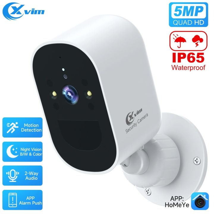 Night Vision Motion Sensor Cameras For Home 4K UHD Portable