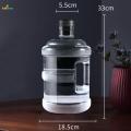 Water Container Outdoor Camping Drinking with Screw Lid Water Bottle Carrier 5L 18.5x33cm. 