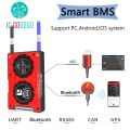 DALY Smart 7S 8S 10S 12S 13S 14S 15S 16S 24V 36V 48V 60V 30A 60A Li-ion lifepo4 Battery Protection Board BMS Bluetooth APP 485. 