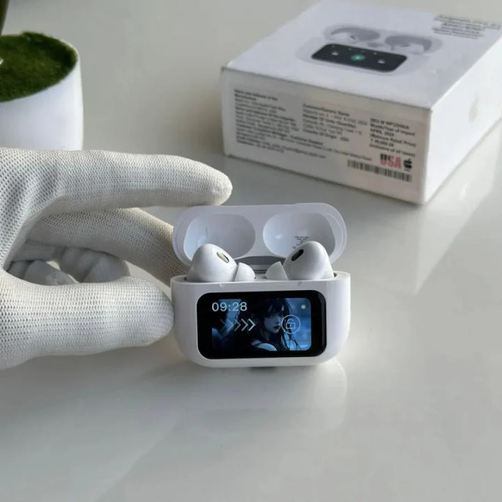 Airpods%20Pro%202nd%20Generation%20With%20Touch%20Screen%20Display%20100%25%20ANC/ENC%20Double%20Dark%20Noise%20Reduction%20A9%20Bluetooth%20Headphone%20-%20Image%209