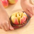 Fruit Slicer Apple Pear Cutter Stainless Steel Corers Remover Chopper Peeler Divided Kitchen Tools. 