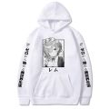 Re:Zero Restarting Life from Zero in World Print Harajuku Anime Rem Ram Long Sleeve Korean Couple Hoodies. 