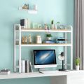 Table Organizer H28*L30 Inches Iron Lateral Filing Display Shelves Book Shelf Shelf Standing Table Top Space Saving Premium Solution.