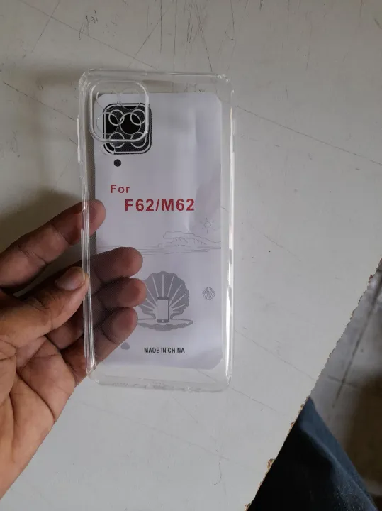 Samsung%20Galaxy%20M62/%20F62%20Tpu%20Silicone%20Clear%20Bumper%20Soft%20Coque%20Transparent%20Phone%20Back%20Cover%20Shell%20-%20Phone%20Back%20Cover%20-%20Image%206