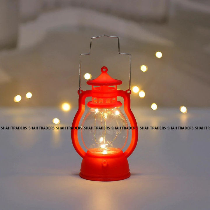 Retro oil lamp energy-saving holiday desktop hang bar night light festival decorative led small home party retro lantern - table lamp