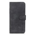 For iPhone 14 KHAZNEH Retro Texture Leather Phone Case.