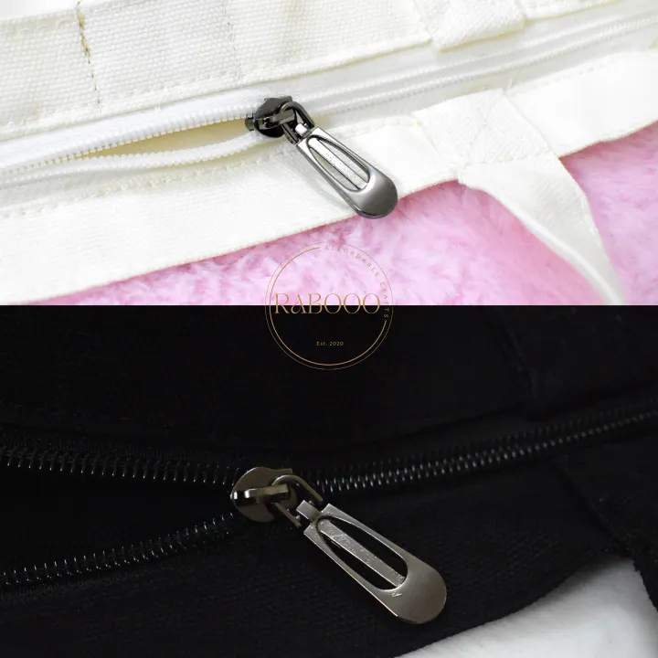 Stylish%20&%20Fashionable%20Cotton%20Bag%20For%20Women's%20With%20Zipper%20-%20Image%203