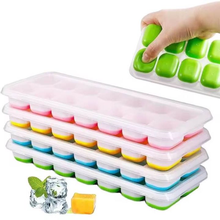 14-Grids%20Reusable%20Silicone%20Ice%20Cube%20Tray%20with%20Lid%20%7C%20Freezer%20Fruit%20Ice%20Maker%20Mold%20%7C%20BPA-Free%20Stackable%20Ice%20Tray%20for%20Kitchen%20&%20Summer%20Drinks%20(Multicolor)%20-%20Image%202