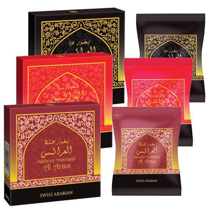 Gift box Swiss Arabian Musk Al Arais Bakhoor Incense By Swiss