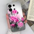 Phone Case For Xiaomi Redmi Note 13 4G Back Cover Cute Cat Shockproof Transparent Silicone Matte TPU For Redmi Note 13 Pro Funda. 