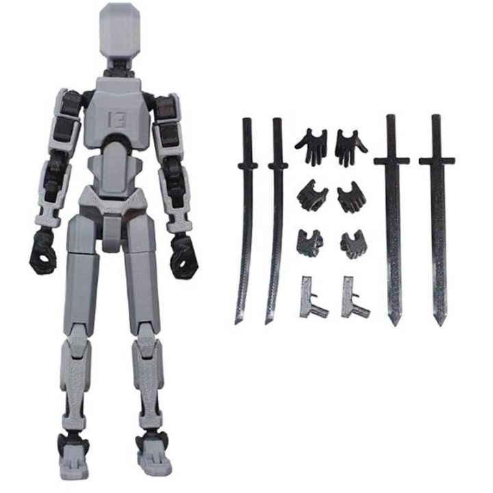 T13 Action Figure, Titan 13 Action Figure, Robot Action Figure,3D Printed Action