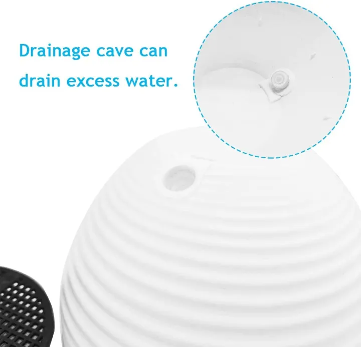 4%20Pcs%208%20inch%20Hanging%20Planter%20Pots,Self-Watering%20Round%20Hanging%20Basket%20with%20Water%20Tray%20and%20Metal%20Chain,Succulent%20Flower%20Plant%20Pot%20Container%20for%20Indoor%20Outdoor%20Garden%20Balcony%20Wall%20Decor,White%20-%20Image%208