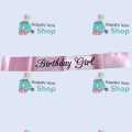 Birthday Girl Exclusive Sash - Random color.