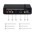 BRZHIFI SU10 AK4499EX Audio DAC USB Amanero DSD512 Bluetooth 5.3 QCC5171 LDAC Decoder 384KHz With 1200MW Headphone Amplifier.
