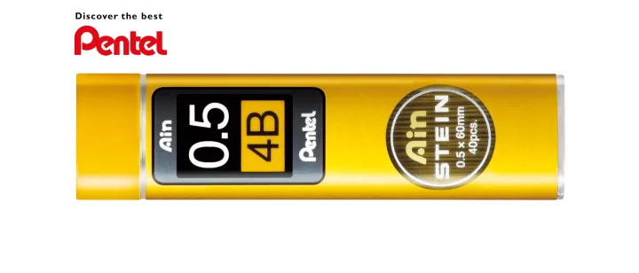 PENTEL%20REFILL%20LEAD%20AIN%20STEIN%200.5MM-4B%20%2040%20LEADS%20C275-4BO%20-%20Image%202