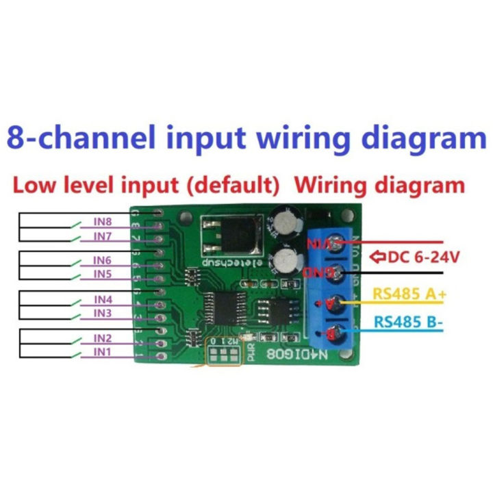 8Ch%20Input/Output%20Digital%20Switch%20TTL%20LvTTL%20CMOS%20RS485%20IO%20Control%20Module%20Modbus%20Rtu%20Board%20for%20PLC%20Relay,%20(No%20Pin)%20-%20Image%206
