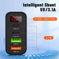 45W Quick Charge 3.0 USB Wall Charger Fast Charging Phone Adapter Type C Charger For iPhone 14 Xiaomi Samsung LED Mobile Charger.