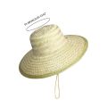Classic-Straw Hat Handmade Fisherman Cap Sun-proof Visor-Cap Summer Farmer Cap.